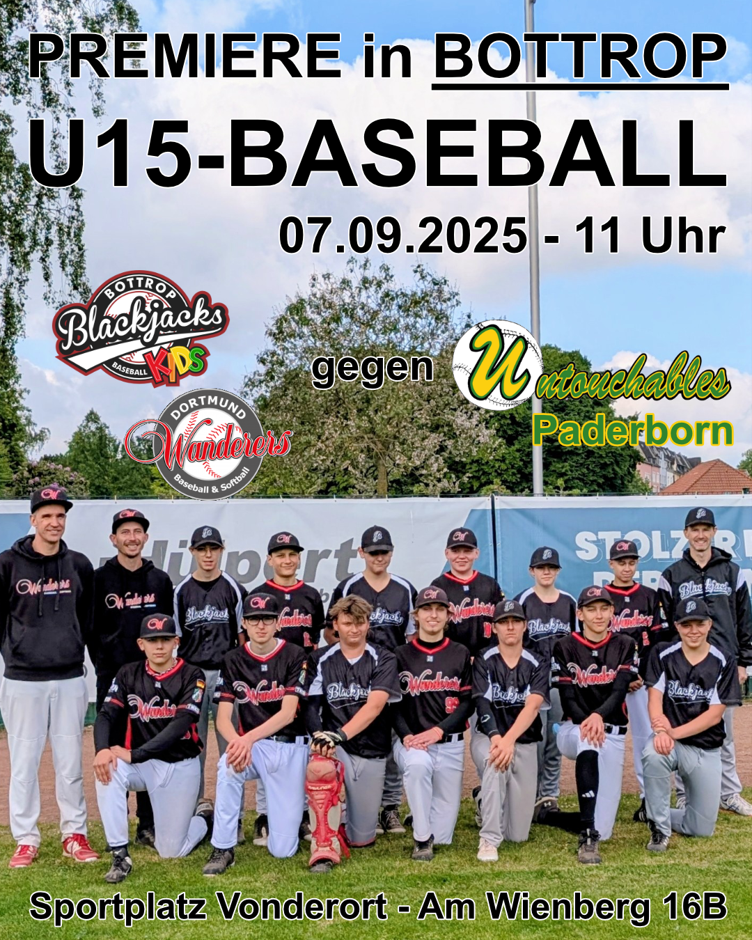 Premiere in Bottrop – Spieltage der U15