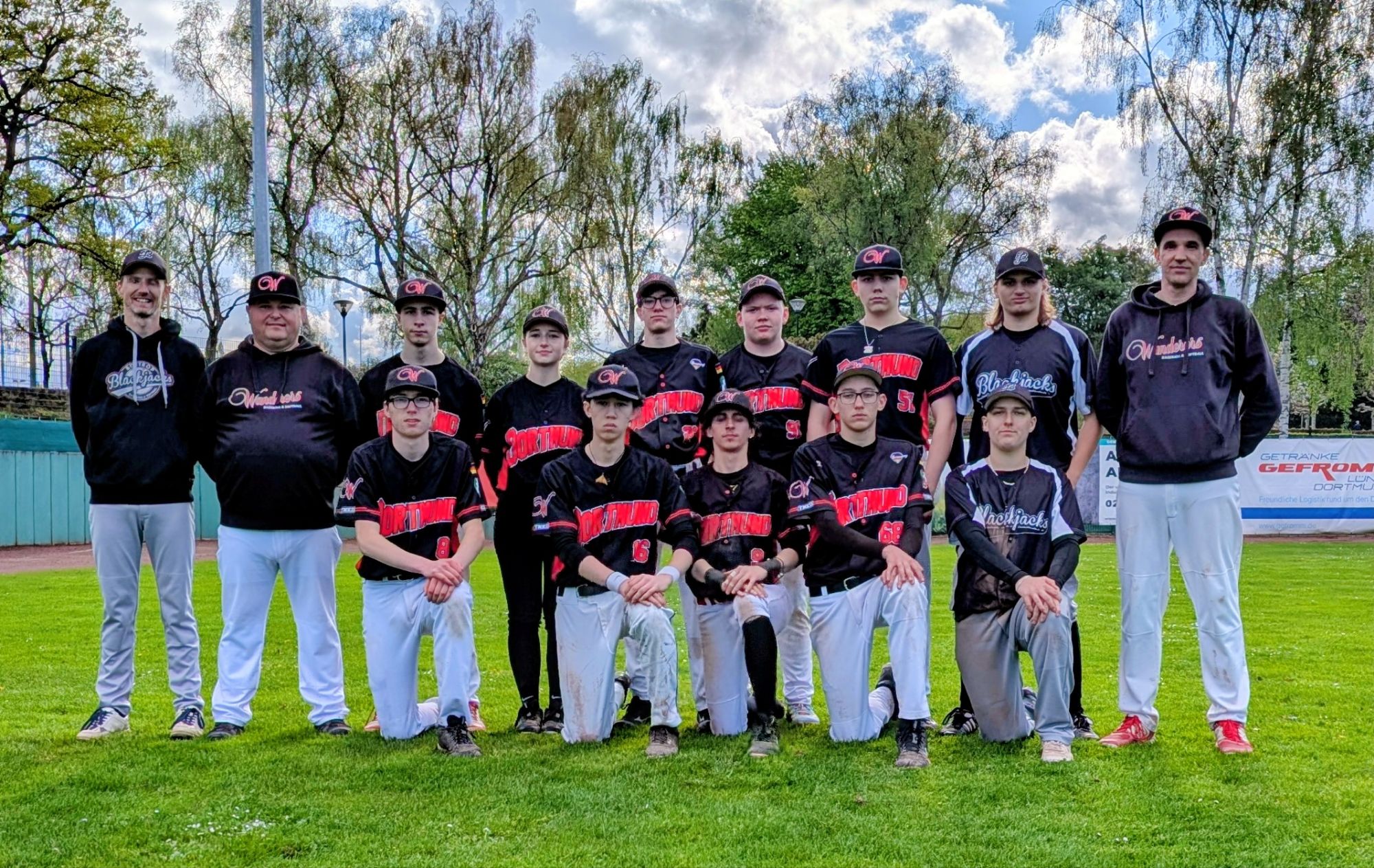 U18-Baseball-Team startet mit Sieg in die Premierensaison
